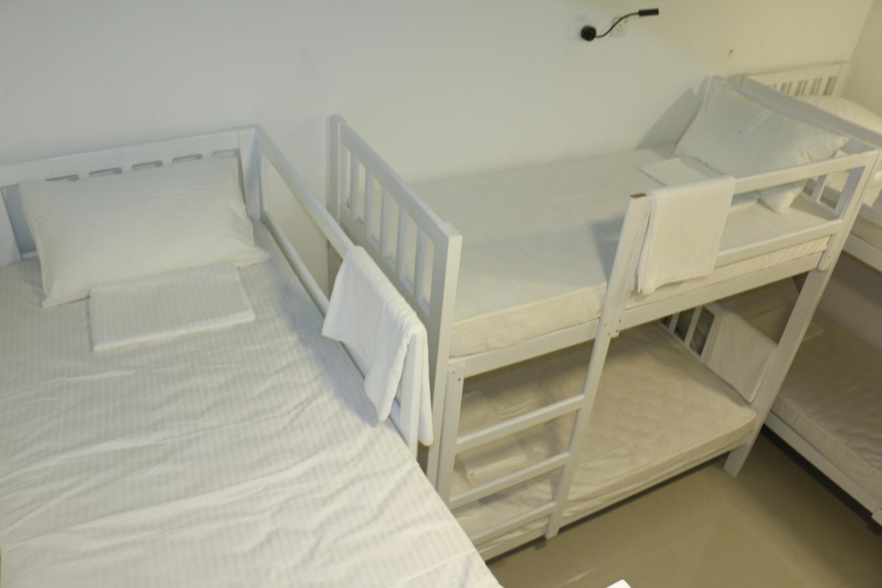 Bed in 4-Bed Female Dormitory Room with City View